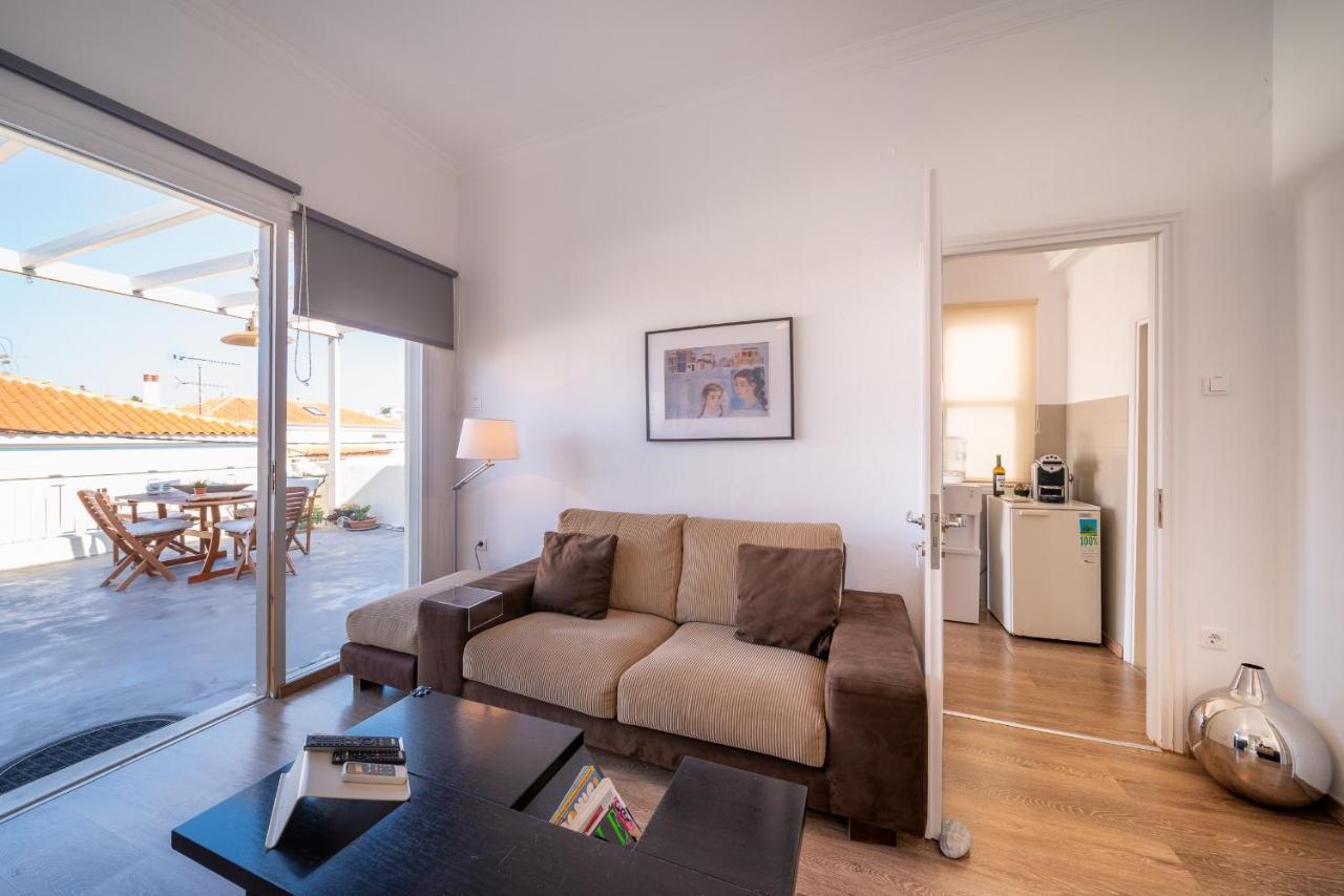 شقة The Roof - Flat Sea View In Aegina Town المظهر الخارجي الصورة